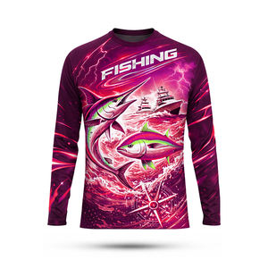 Camisa de Manga Larga Transpirable con Botones y Protección Solar UPF 50+, de Secado Rápido, Tallas Grandes, con Logotipo Personalizado, en Oferta - Product Image 5