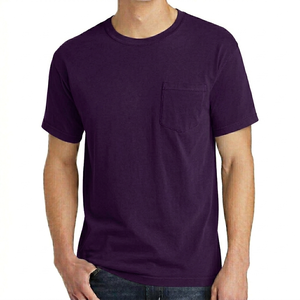 Men's Regular Fit <b>Red</b> T-Shirt 100% Cotton O-Neck Short Sleeve Formal Eco-Friendly Quick Dry Soft Breathable Solid <b>Top</b> - Product Image 1