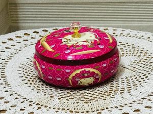 Elegante Bandeja de Hierro Metálico Pichwai para Servir, Regalar, Decorar, Festivales y Cestas - Product Image 5