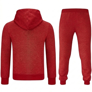 Ensemble de survêtement deux pièces pour homme, sweat-shirt à capuche et pantalon de jogging pour la salle de sport, la course à pied et un usage décontracté - Product Image 2