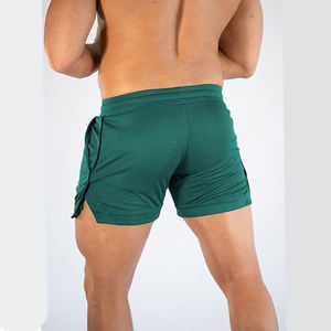 Shorts de sport compressifs pour hommes, fitness, entraînement, séchage rapide, légers, respirants, extensibles - Product Image 2