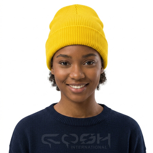 Gorros de Punto Personalizados Cosh International, Unisex, para Invierno, sin Dobladillo, con Bordado de Logotipo Personalizado, Gorra Deportiva con Dobladillo - Product Image 4