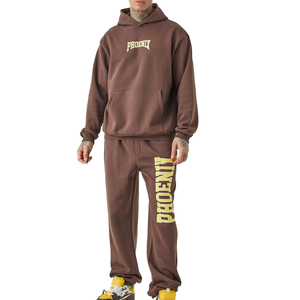 Conjunto de Sudadera y Pantalones Casuales para Hombre, de Algodón Suave, Sudadera con Capucha de Felpa, Proveedor de Fábrica al por Mayor - Product Image 1