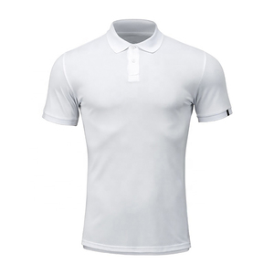 Broderie personnalisée unisexe pour polo en tissu PK, motif uni, vêtements décontractés à la mode, polo personnalisé uni pour hommes - Product Image 3