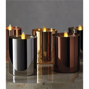 Pot à bougie de luxe en cuivre doré rose avec couvercle gaufré vintage, récipient vide pour bougies, vente en gros, pour la fabrication de bougies - Product Image 6