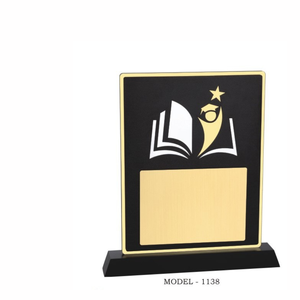 Premium Metal Star Window Plaques Custom Metal Or Wood Recognition Awards Elegant Unique Shape Signage For Office And School - Product Image 1