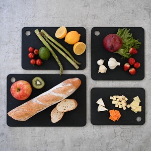 Tabla de cortar RUBBER Raba, negra mate, hecha en Japón, tabla de cortar de caucho sintético, utensilio de cocina, ligera, fácil de limpiar - Product Image 5