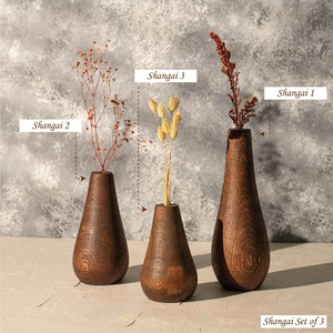 Minimalist <b>Vase</b> <b>Sets</b> Flower <b>Vase</b> New Home Gift Handmade Wooden Home Decor Closing Gift for Buyers First Home Gift Realtor Gift - Product Image 2