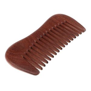 Peigne en bois miniature portable, fait à la main, en bambou naturel, peigne de poche pour coiffer les cheveux, article cadeau écologique - Product Image 6