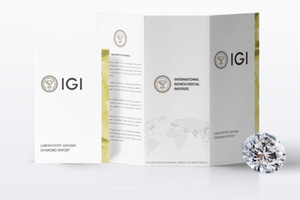 Bague de fiançailles vintage pour homme en or jaune 14 carats de qualité supérieure, diamant brillant de 3 carats F VS1 cultivé en laboratoire, certifié IGI - Product Image 6