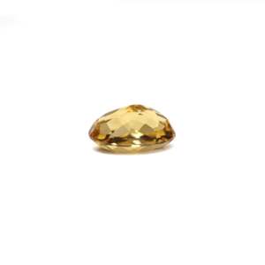 Oval Cut Citrine Loose Gemstone 3 Carat Golden for Fine Jewelry - Product Image 3