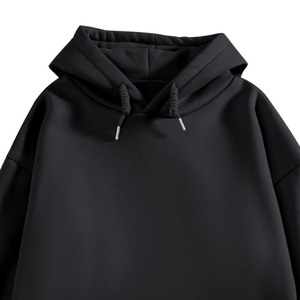 Colección 2026 Sudadera con Capucha Negra Personalizada para Hombre, Sudadera con Estampado de Jarabe para la Tos, Diseño Urbano, Corte Regular, Sudadera de Algodón - Product Image 2