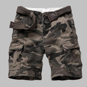 Shorts d'été pour hommes, shorts tactiques, pantalons slim fit, shorts cargo pour hommes, poches OEM, logo personnalisé - Product Image 1