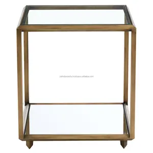 Lampes de table en fer vintage, portables, avec rangement, décoration intérieure, mobilier design moderne, écologiques, sur pied carré, pour salon - Product Image 1