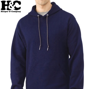 Sudadera con Capucha Extra Grande de Felpa de Polialgodón Azul Marino, Sudadera Personalizada de Alta Demanda, Diseño Personalizado - Product Image 3