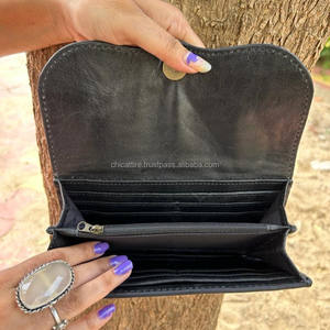 Nuevo y elegante bolso de mano de cuero de vaca con diseño de Cactus para mujer, gran oferta, monederos de vaquera de cuero genuino personalizados - Product Image 6