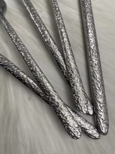 Ensemble de couverts écologiques en acier inoxydable de 5 pièces, design moderne et élégant, vente en gros pour la maison et la cuisine - Product Image 2