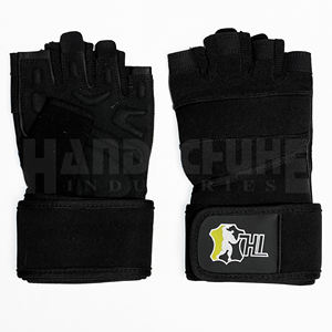 Guantes Deportivos de Medio Dedo para Levantamiento de Pesas, Entrenamiento de Fisicoculturismo, Guantes Deportivos para Entrenamiento, Unisex - Product Image 3