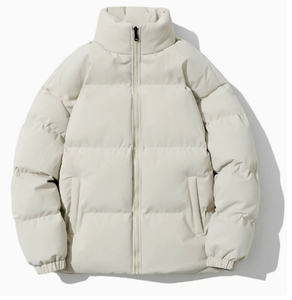 Unisex Winter Custom Logo Puffer <b>Coat</b> Simply Style Winter Thick Warm <b>Coat</b> With Polyester Filled Bubble <b>Coat</b> - Product Image 1