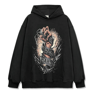 เสื้อฮู้ดดี้ Glory Custom Acid Wash ผ้าฝ้าย 100% เนื้อนุ่ม ระบายอากาศได้ดี พิมพ์ลายโลโก้ตามสั่ง สำหรับใส่ได้ทั้งชายและหญิง - Product Image 1