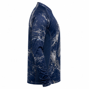 Camiseta de Pesca de Manga Larga para Hombre, Sublimada, de Secado Rápido, Antibacterial 50, Spandex/Poliéster, Venta al Por Mayor - Product Image 4