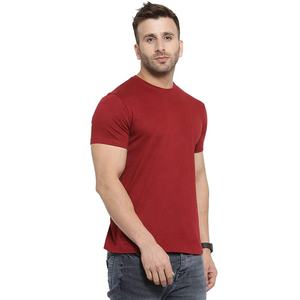 Haute qualité 100% coton blanc hommes T-shirts coton lourd coupe ajustée T-shirt personnalisé pour hommes unisexe plaine T-Shirt - Product Image 4