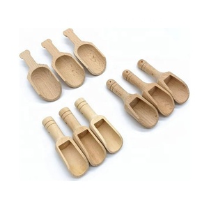 Natural Wooden Country Design Eco-Friendly Scoop for Rice Coffee Tea Flour Grain Salt Spice <b>Measuring</b> Kitchen Serving <b>Spoon</b> - Product Image 6