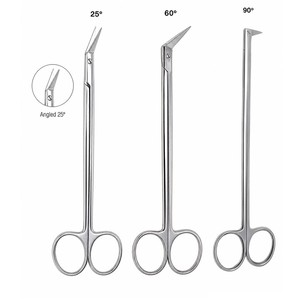 Tijeras Vasculares COOLEY 45 °   Punta de Sonda con Acabado Espejo de 1 mm o 1,5 mm, Longitud Total de 7-1/4 pulgadas (18,4 cm), ZETOMEDPRO - Product Image 6