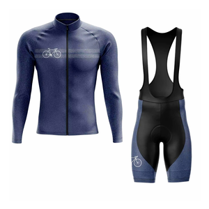 Ensemble de maillot de cyclisme personnalisé 2026 de haute qualité pour hommes avec short à bretelles respirant, dernière conception, ensembles uniformes avec logo personnalisé - Product Image 1