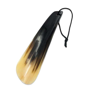 Chausse-pied élégant en corne de vache, artisanat naturel, qualité supérieure, facile à utiliser, long, fait main, qualité supérieure - Product Image 1
