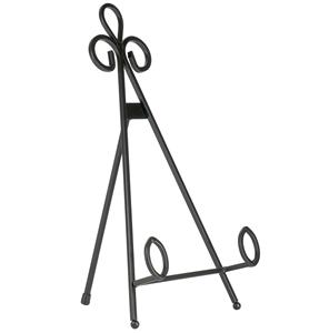 Meilleur prix de vente - Chevalet en métal noir, support de table décoratif fait main pour tableau de dessin, autoportant - Product Image 2