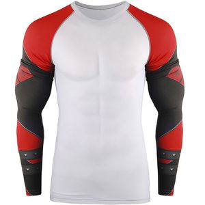 Rashguard Man BJJ Custom Top Quality Judo Running Polyester Workout <b>Compression</b> and Loose T <b>Shirts</b> Guards Rash Guard <b>for</b> <b>Men</b> - Product Image 2