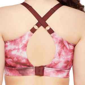 Soutien-gorge de sport pour femme de qualité supérieure, taille adulte, réglable, à maintien élevé, avec logo personnalisé sur le devant, respirant, écologique, pour le yoga - Product Image 3