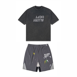 ชุดเซ็ตเสื้อยืดแขนสั้นสีเขียวมิ้นท์พิมพ์ลายตามสั่งพร้อมกางเกงขาสั้นคาร์โก้เข้าชุด รุ่นซัมเมอร์ทูพีซ 2026 - Product Image 6
