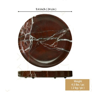 Best Selling Premium Natural Marble Tray for Luxury Home Decor Coffee <b>Table</b> Kitchen Bathroom and Dining <b>Table</b> Organization - Product Image 6