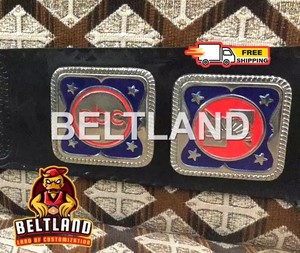 Cinturón de Campeonato de Lucha Libre Profesional NWA para Adultos, Aleación de Zinc, Forro de Cuero PU de 2mm/4mm, Personalizable, Cómodo y de Alta Calidad - Product Image 5