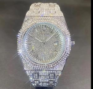 ซัพพลายเออร์อินเดียจำหน่ายนาฬิกาเพชรโมอิสซาไนต์สไตล์ญี่ปุ่น นาฬิกาควอตซ์ทนทานสำหรับใช้ในชีวิตประจำวัน ราคาแข่งขันได้ - Product Image 3