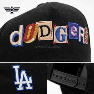 Custom Navy Blue <b>Baseball</b> <b>Cap</b> 3D Embroidered 6 Panel Snapback | Adjustable Breathable Unisex Sports | Premium Team 100% Cotton - Product Image 3