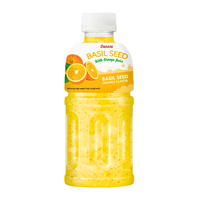 HALAL Basilicumzaad dranken met gemengde fruitsapcocktail 320ml fles Basilicumzaad drank export Vietnam OEM productie