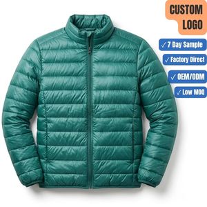 High Quality Men Puffer Jacket Lightweight Insulated Bubble Coat Autumn Winter Casual <b>Padded</b> Outerwear Factory Price - Product Image 1