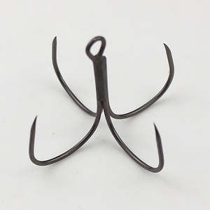 Ensemble de quatre hameçons, Hameçon de pêche en mer profonde type Katana, Hameçon à quatre griffes agrandi, Hameçon jig sans ardillon, Hameçon de pêche en mer pour calamar par zuol - Product Image 5