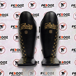 Espinilleras Premium Negras y Amarillas de Muay Thai con Acolchado Absorbente de Impactos para Kickboxing, Entrenamiento de MMA y Deportes de Artes Marciales - Product Image 2