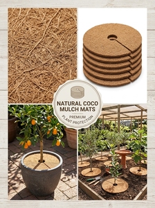 Manta de Fibra de Coco Ecológica para Control de Malezas en Jardines Modernos, Tamaño Personalizado, Material Orgánico para Cultivo de Plantas, Ahorra Espacio - Product Image 2