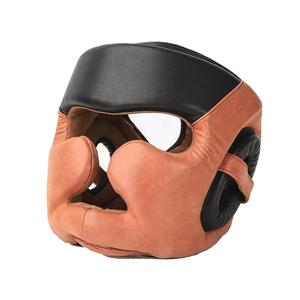 Protège-tête de boxe en cuir PU personnalisable, design optimal, couleurs variées, séchage rapide, léger, haute qualité - Product Image 1
