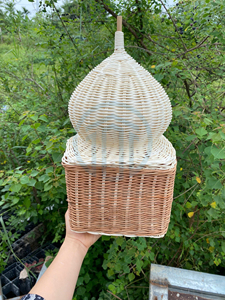 NEW Luxury Handmade Wicker <b>Gift</b> <b>Box</b> for <b>Ramadan</b> Mubarak Sustainable Natural Rattan <b>Box</b> for Arabic Festival Candy and Home Decor - Product Image 1
