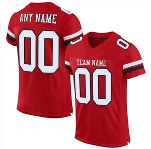 New Arrival Custom American Football Jersey for <b>Men</b> Short Sleeve Plus Size Breathable Latest Design American Football Jerseys - Product Image 4
