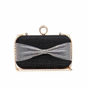 Black P15548 Formal Evening <b>Bag</b> Clutch - Product Image 3
