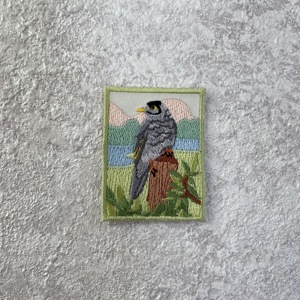 All Star Emblems Taiwan Brand Twill Fabric Embroidered Patches Animal Bird Home Textiles Gifts Hats 7-Day Sample Lead Time - Product Image 3