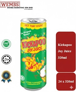 [NEW LOOK] คิคาโป น้ำอัดลมรสผลไม้ รสส้ม 2026 เครื่องดื่มอัดลม มาเลเซีย คุณภาพเยี่ยม กระป๋อง 320 มล. น้ำอัดลม - Product Image 2