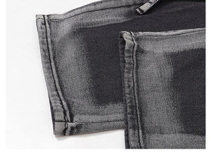 Jeans Baggy de Mezclilla Lavada para Hombre, Estilo Urbano, Cintura Media, Precio Bajo, Venta al Por Mayor - Product Image 6